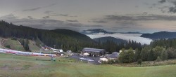 Archived image Webcam Middle station Kanzelhöhe, skiresort Gerlitzen 03:00