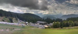 Archiv Foto Webcam Kanzelhöhe-Mittelstation 13:00