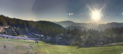 Archived image Webcam Middle station Kanzelhöhe, skiresort Gerlitzen 17:00