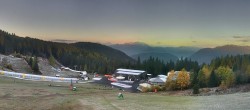 Archived image Webcam Middle station Kanzelhöhe, skiresort Gerlitzen 06:00