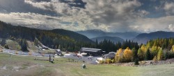 Archived image Webcam Middle station Kanzelhöhe, skiresort Gerlitzen 11:00