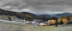 Archived image Webcam Middle station Kanzelhöhe, skiresort Gerlitzen 06:00