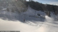 Archiv Foto Webcam Kanzelhöhe: Schirmbar und Sonnenarena 09:00