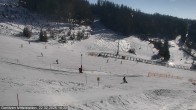 Archiv Foto Webcam Kanzelhöhe: Schirmbar und Sonnenarena 13:00