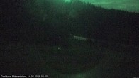Archiv Foto Webcam Kanzelhöhe: Schirmbar und Sonnenarena 01:00