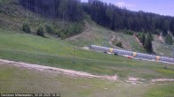 Archiv Foto Webcam Kanzelhöhe: Schirmbar und Sonnenarena 09:00