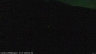 Archiv Foto Webcam Kanzelhöhe: Schirmbar und Sonnenarena 01:00