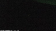 Archiv Foto Webcam Kanzelhöhe: Schirmbar und Sonnenarena 01:00