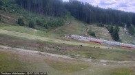 Archiv Foto Webcam Kanzelhöhe: Schirmbar und Sonnenarena 13:00