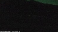 Archiv Foto Webcam Kanzelhöhe: Schirmbar und Sonnenarena 01:00
