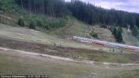 Archiv Foto Webcam Kanzelhöhe: Schirmbar und Sonnenarena 13:00