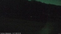 Archiv Foto Webcam Kanzelhöhe: Schirmbar und Sonnenarena 01:00