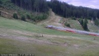Archiv Foto Webcam Kanzelhöhe: Schirmbar und Sonnenarena 07:00