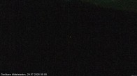 Archiv Foto Webcam Kanzelhöhe: Schirmbar und Sonnenarena 23:00