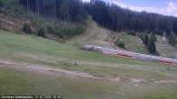 Archiv Foto Webcam Kanzelhöhe: Schirmbar und Sonnenarena 09:00