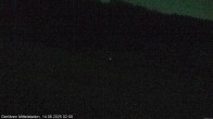 Archiv Foto Webcam Kanzelhöhe: Schirmbar und Sonnenarena 01:00