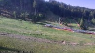 Archiv Foto Webcam Kanzelhöhe: Schirmbar und Sonnenarena 07:00