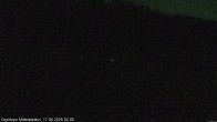 Archiv Foto Webcam Kanzelhöhe: Schirmbar und Sonnenarena 01:00