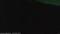 Archiv Foto Webcam Kanzelhöhe: Schirmbar und Sonnenarena 01:00