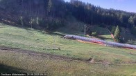 Archiv Foto Webcam Kanzelhöhe: Schirmbar und Sonnenarena 07:00