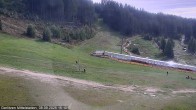 Archiv Foto Webcam Kanzelhöhe: Schirmbar und Sonnenarena 12:00