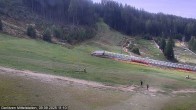 Archiv Foto Webcam Kanzelhöhe: Schirmbar und Sonnenarena 08:00