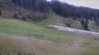 Archiv Foto Webcam Kanzelhöhe: Schirmbar und Sonnenarena 08:00