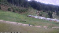 Archiv Foto Webcam Kanzelhöhe: Schirmbar und Sonnenarena 13:00