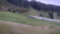 Archiv Foto Webcam Kanzelhöhe: Schirmbar und Sonnenarena 08:00
