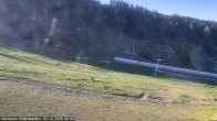 Archiv Foto Webcam Kanzelhöhe: Schirmbar und Sonnenarena 08:00