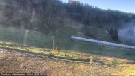 Archiv Foto Webcam Kanzelhöhe: Schirmbar und Sonnenarena 07:00