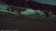 Archived image Webcam Umbrella bar and sun arena, Gerlitzen 01:00