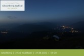 Archived image Webcam Gitschberg mountain, Pustertal valley 22:00