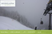 Archived image Webcam Gitsch mountain: Top station Schilling lift 11:00
