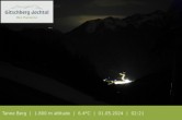 Archived image Webcam Gitsch mountain: Top station Schilling lift 01:00