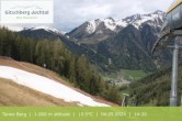 Archived image Webcam Gitsch mountain: Top station Schilling lift 13:00