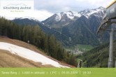 Archived image Webcam Gitsch mountain: Top station Schilling lift 17:00