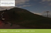 Archiv Foto Webcam Blick auf den Gitschberg 01:00