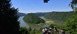 Archiv Foto Webcam Schlögener Schlinge im Oberen Donautal 13:00