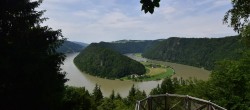 Archiv Foto Webcam Schlögener Schlinge im Oberen Donautal 13:00