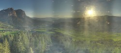 Archived image Webcam Panoramic view Kastelruth, South Tyrol 19:00
