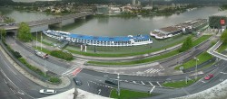 Archived image Webcam Linz: Generali building at the Danube 07:00