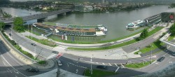 Archived image Webcam Linz: Generali building at the Danube 09:00