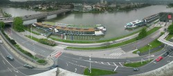 Archived image Webcam Linz: Generali building at the Danube 11:00