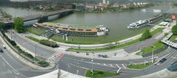Archived image Webcam Linz: Generali building at the Danube 13:00