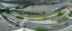 Archived image Webcam Linz: Generali building at the Danube 15:00
