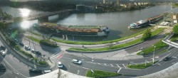 Archived image Webcam Linz: Generali building at the Danube 17:00