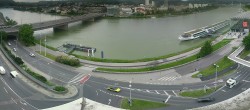 Archiv Foto Webcam Linz: Donaulände und Nibelungenbrücke 05:00