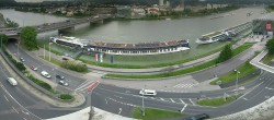 Archiv Foto Webcam Linz: Donaulände und Nibelungenbrücke 06:00