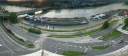 Archiv Foto Webcam Linz: Donaulände und Nibelungenbrücke 14:00